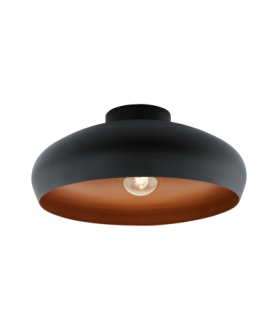 PLAFONIERA MOGANO BLACK