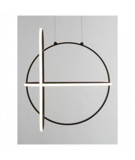 SUSPENSIE LED 49W ARTE BLACK S