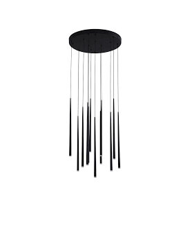 LUSTRA LED GIONO BLACK