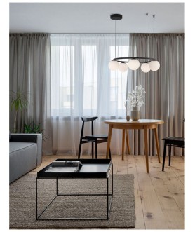 LUSTRA JOLINE BLACK/WHITE