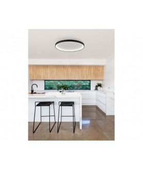 PLAFONIERA PERTINO 48W BLACK