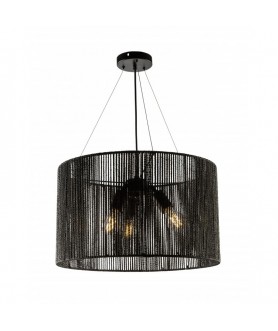 LUSTRA SFOARA NEAGRA 3XE27...