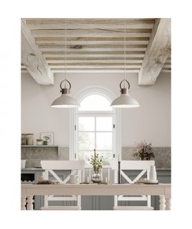 SUSPENSIE METAL 1XE27 MEES...