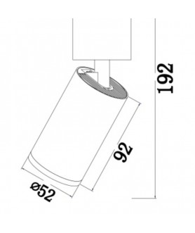 SPOT 1XGU10 FOCUS S AURIU MAT