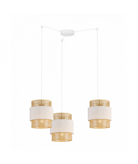 LUSTRA RATAN 3XE27 ABRA