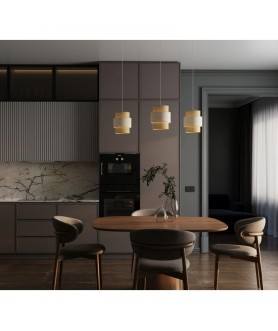 LUSTRA RATAN 3XE27 ABRA